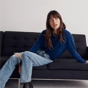 Madewell Cashmere Blue Sweater